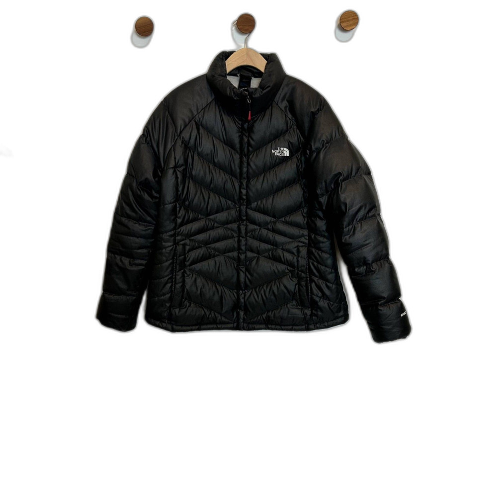 The North Face 550 Winter Coat Womens Size XL Goose Down Black Snow Outerwear